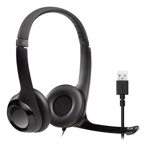 Imagen de Auriculares Logitech H390 Con Micrófono Usb Color Negro