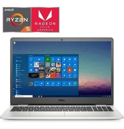 Imagen de Notebook Dell Inspiron 15 Ryzen 5 Radeon Vega 8 8gb 256ssd Color Gris Plata