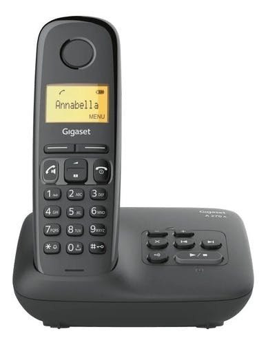 Imagen de Teléfono Gigaset A270 A Contestador Inalámbrico Color Negro